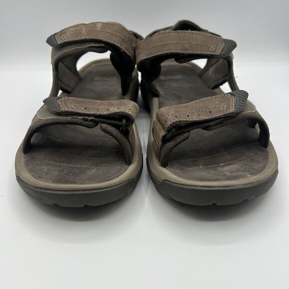 Teva Mens Langdon Sandals Brown 3 Strap Mens Size 9 Waterproof Leather 1015149 - Picture 2 of 13